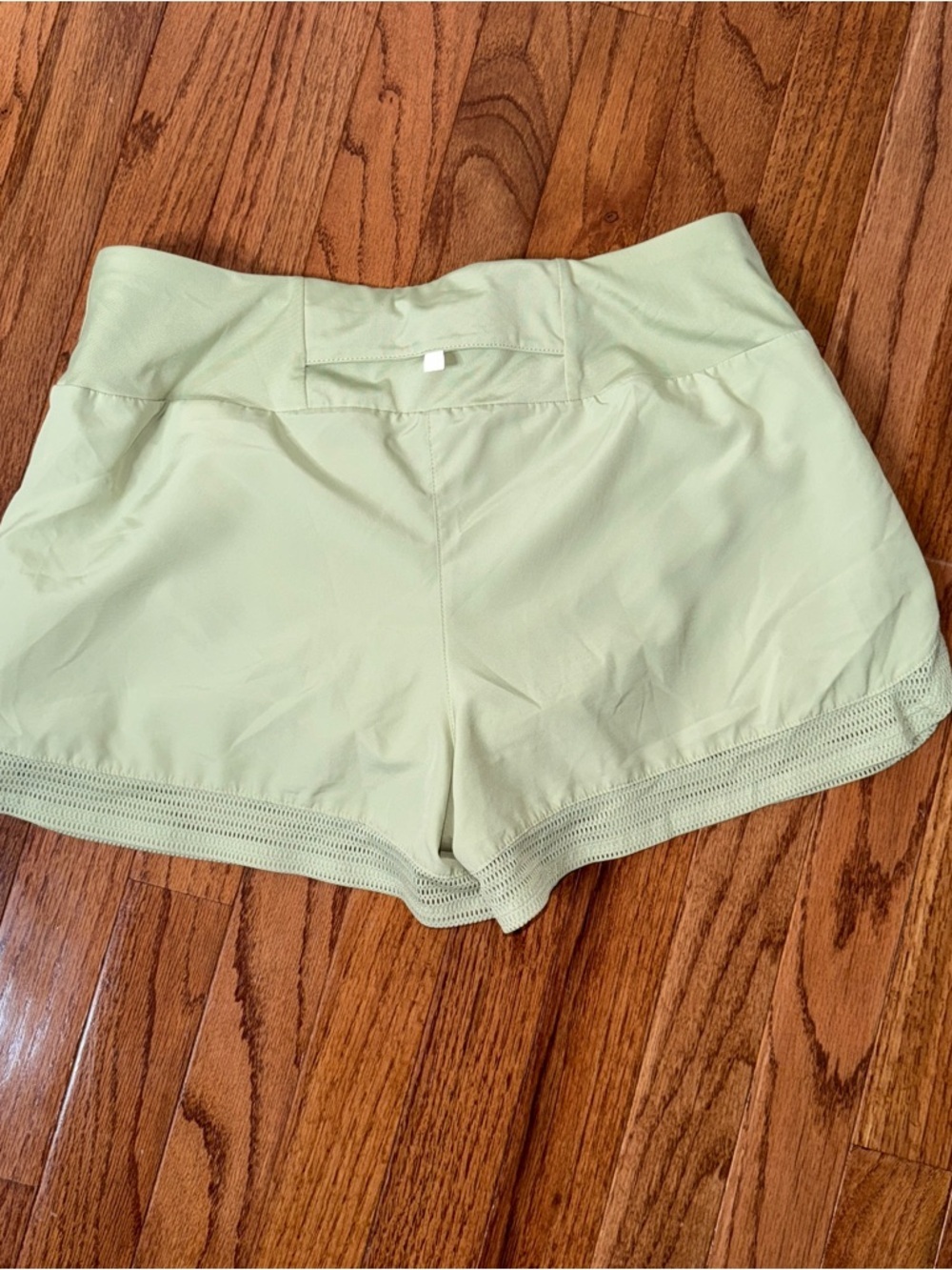Nike Sage Green Running Athletic Shorts Size M - Picture 2 of 3
